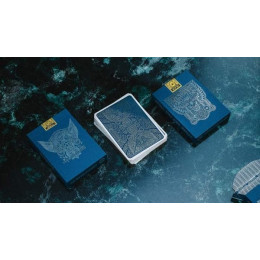 Reserve Edition: Platino Azul (BLUE) Playing Cards by Joker and the Thief под заказ из США