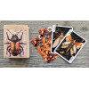 Steampunk Insectarium Butterflies Beetles Dragonflies and Moths Playing Cards под заказ из США