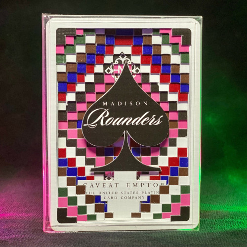 Madison Rounders Ace 1 Diagonals carved playing cards by Victor de Urda 1 of 1 под заказ из США