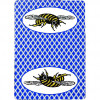 Игральные карты BEE С ПЧЕЛОЙ JUMBO INDEX OHIO BLUE