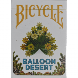 BICYCLE BALLOON DESERT GILDED PLAYING CARDS