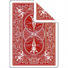 BICYCLE DOUBLE BACK RED/RED