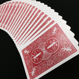 BICYCLE MAIDEN BACK MARKED RED (крапленые)