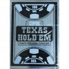 COPAG TEXAS HOLD'EM 100% PLASTIC PEEK INDEX BLACK