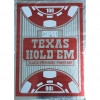 COPAG TEXAS HOLD'EM 100% PLASTIC PEEK INDEX RED