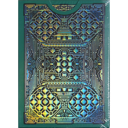 Игральные карты ANCIENT RELICS CULTURE PLAYING CARD BY 52 MUSEE (TEAL)
