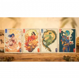Игральные карты ANCIENT RELICS CULTURE PLAYING CARD BY 52 MUSEE (TEAL)