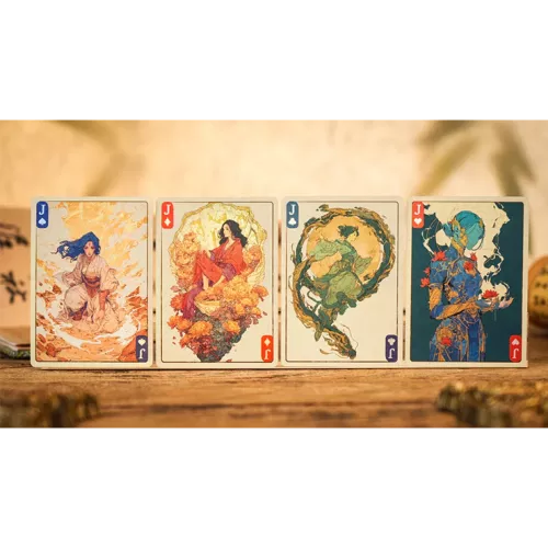 Игральные карты ANCIENT RELICS CULTURE PLAYING CARD BY 52 MUSEE (TEAL)