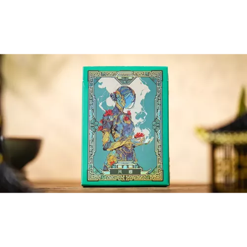 Игральные карты ANCIENT RELICS CULTURE PLAYING CARD BY 52 MUSEE (TEAL)