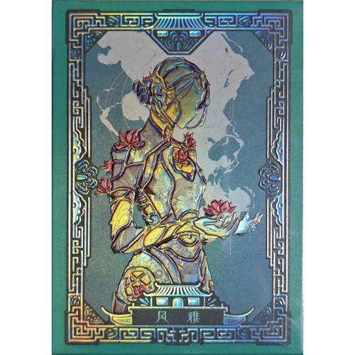 Игральные карты ANCIENT RELICS CULTURE PLAYING CARD BY 52 MUSEE (TEAL)