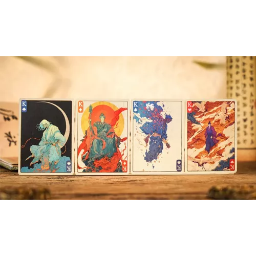 Игральные карты ANCIENT RELICS CULTURE PLAYING CARD BY 52 MUSEE (TEAL)
