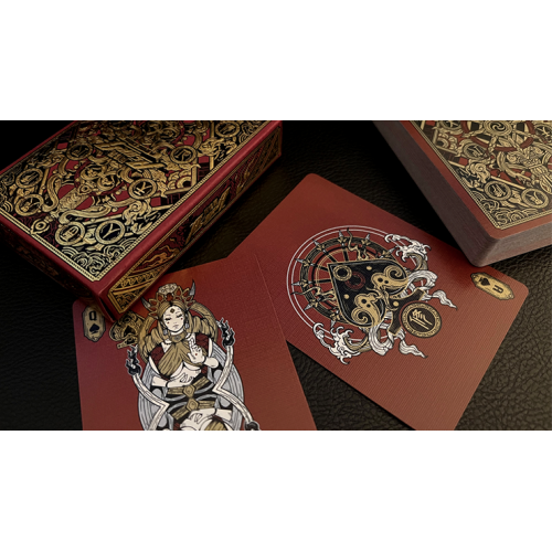 Игральные карты ASURA CLASSIC (RED) PLAYING CARDS