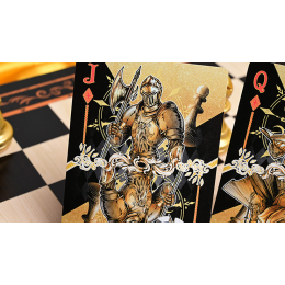 Игральные карты CHESS BLACK PLAYING CARDS BY HIDDEN LIGHT