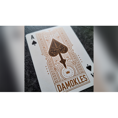 Игральные карты DAMOKLES CUPRUM PLAYING CARDS BY GIOVANNI MERONI