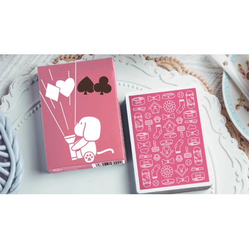 Игральные карты DIARY OF KITTEN AND PUPPY - PUPPY PINK EDITION PLAYING CARDS
