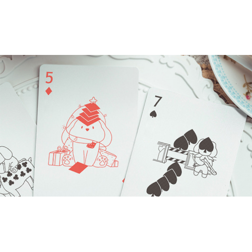 Игральные карты DIARY OF KITTEN AND PUPPY - PUPPY PINK EDITION PLAYING CARDS