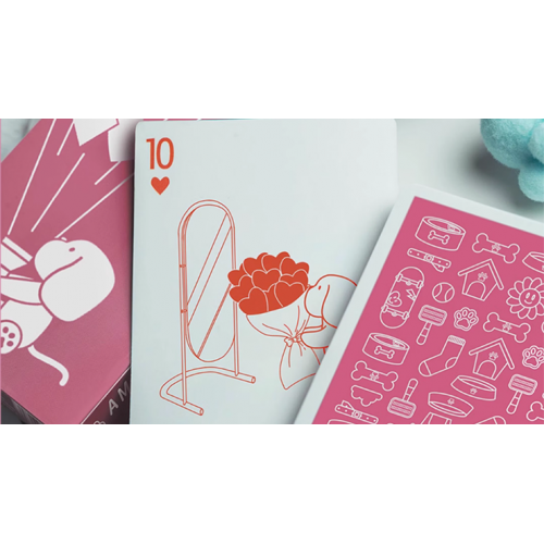 Игральные карты DIARY OF KITTEN AND PUPPY - PUPPY PINK EDITION PLAYING CARDS