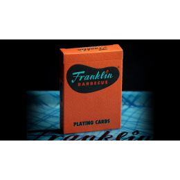 FRANKLIN BBQ CLASSIC ORANGE PLAYING CARDS