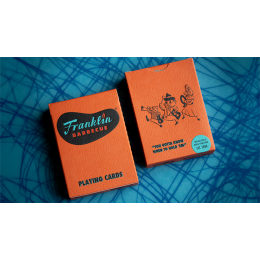 FRANKLIN BBQ CLASSIC ORANGE PLAYING CARDS