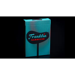FRANKLIN BBQ RETRO BLACK PLAYING CARDS