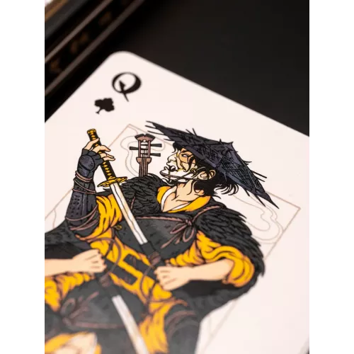 Игральные карты GHOST OF YŌTEI PLAYING CARDS — BLACK EDITION BY DYENAMIK