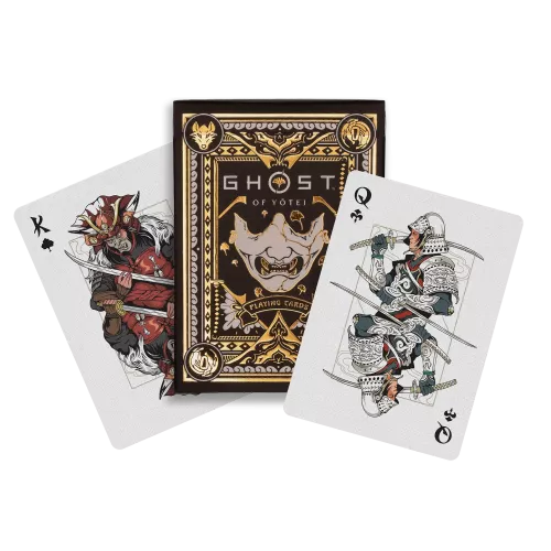 Игральные карты GHOST OF YŌTEI PLAYING CARDS — BLACK EDITION BY DYENAMIK