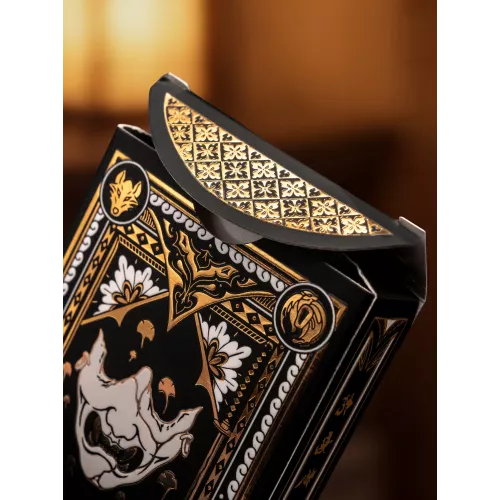 Игральные карты GHOST OF YŌTEI PLAYING CARDS — BLACK EDITION BY DYENAMIK