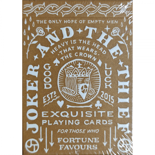 Игральные карты JT CROWN (GOLD) PLAYING CARDS BY JOKER AND THE THIEF