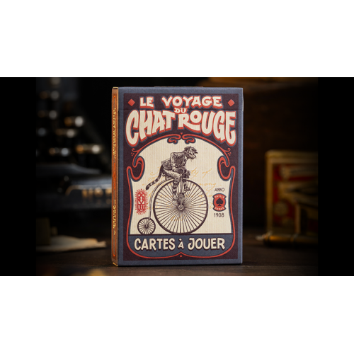 Игральные карты LE VOYAGE DU CHAT ROUGE PLAYING CARDS BY STOCKHOLM17