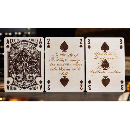 Игральные карты LE VOYAGE DU CHAT ROUGE PLAYING CARDS BY STOCKHOLM17