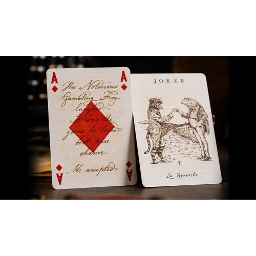 Игральные карты LE VOYAGE DU CHAT ROUGE PLAYING CARDS BY STOCKHOLM17