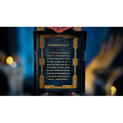 Игральные карты NIGHT OF HORROR STANDARDS PLAYING CARDS BY ARK