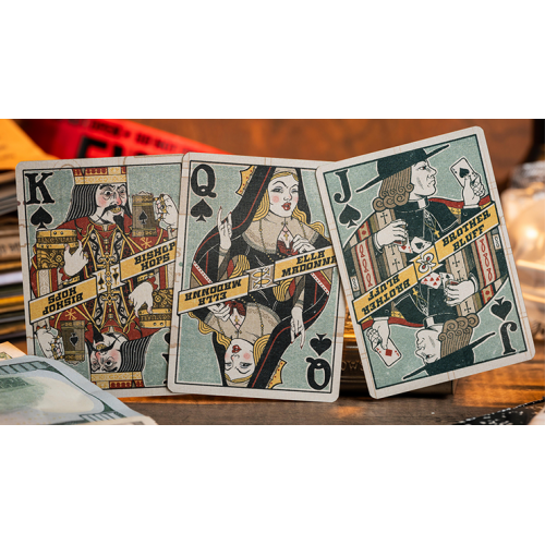 Игральные карты ODD FELLOWS (SISTER MERRY GORDA) PLAYING CARDS BY STOCKHOLM17