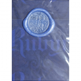 Игральные карты RUBYNIS ROYAL PLAYING CARDS BLUE WAX SEAL (LIMITED EDITION)