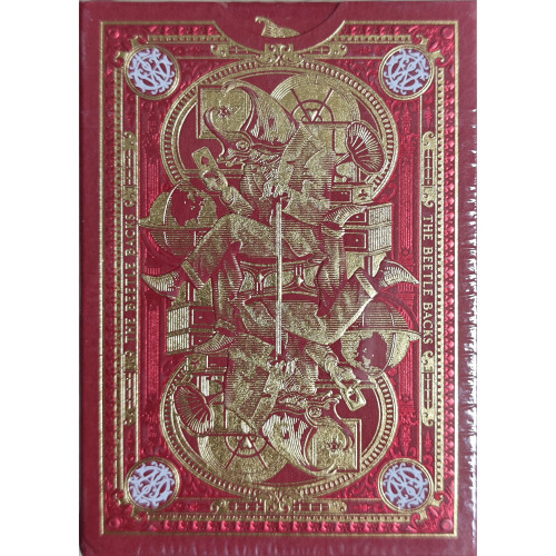 Игральные карты THE BEETLE BACKS (CRIMSON EDITION) PLAYING CARDS