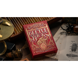 THE BEETLE BACKS (CRIMSON EDITION) PLAYING CARDS