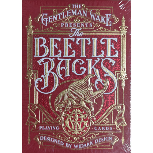 Игральные карты THE BEETLE BACKS (CRIMSON EDITION) PLAYING CARDS