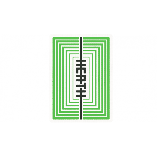 Игральные карты HEATH BACK PLAYING CARDS — LENNART GREEN EDITION