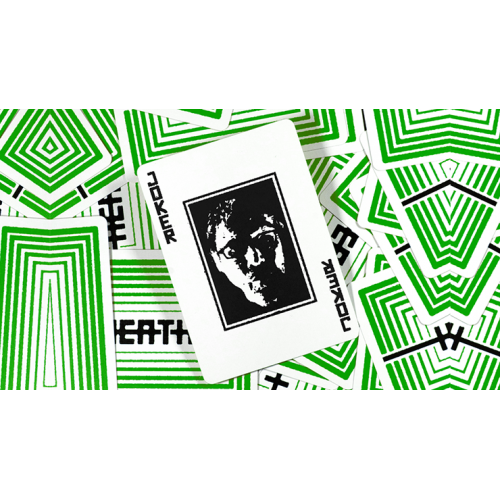 Игральные карты HEATH BACK PLAYING CARDS — LENNART GREEN EDITION
