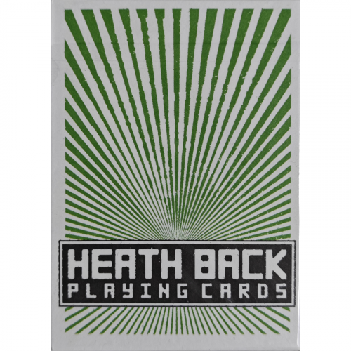 Игральные карты HEATH BACK PLAYING CARDS — LENNART GREEN EDITION