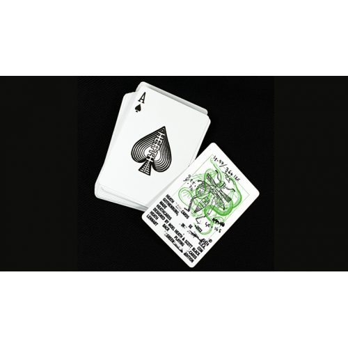 Игральные карты HEATH BACK PLAYING CARDS — LENNART GREEN EDITION