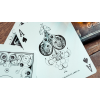 Игральные карты SMOKE & MIRROR (SMOKE-WHITE) DELUXE LIMITED EDITION PLAYING CARDS BY DAN & DAVE