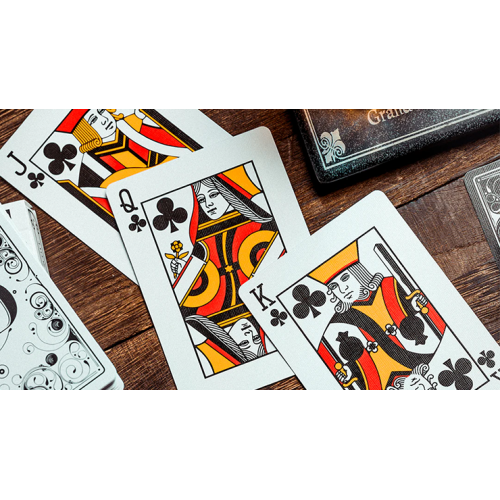 Игральные карты SMOKE & MIRROR (SMOKE-WHITE) DELUXE LIMITED EDITION PLAYING CARDS BY DAN & DAVE
