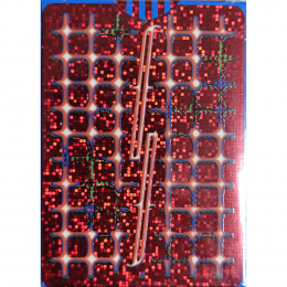 FONTAINE GRID RED PLAYING CARDS (FANTASIES SERIES)