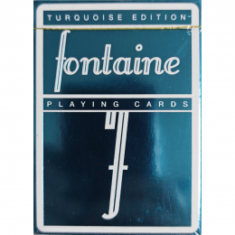Игральные карты FONTAINE TURQUOISE