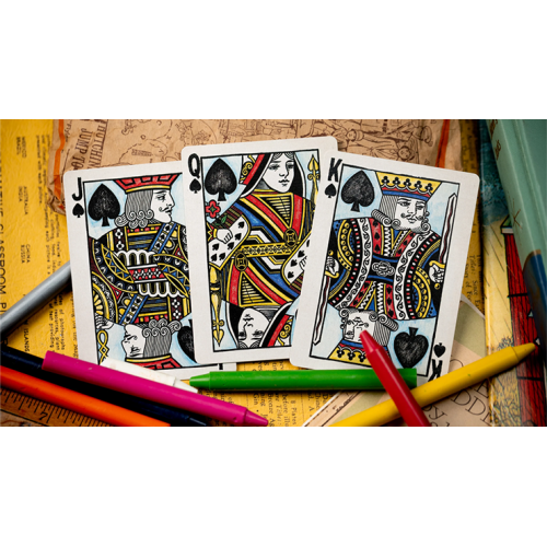 Игральные карты CRAYON PLAYING CARDS BY KINGS WILD