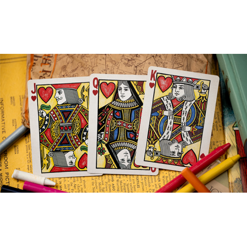Игральные карты CRAYON PLAYING CARDS BY KINGS WILD
