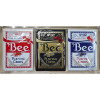 BEE X CHERRY CASINO 3 DECK SET (BLUE, RED AND BLACK)