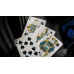 BICYCLE COOL BLUE NEON RIDER BACK PLAYING CARDS