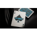 BICYCLE COOL BLUE NEON RIDER BACK PLAYING CARDS